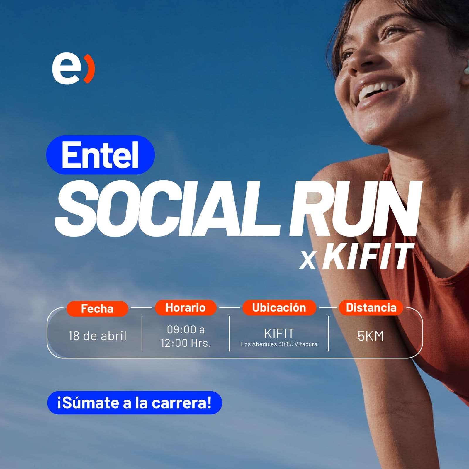 Social Run Entel x KIFIT image}